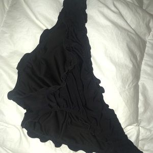 Victoria’s Secret M black cheeky bikini bottoms